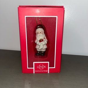 Lenox Ceramic Santa Ornament